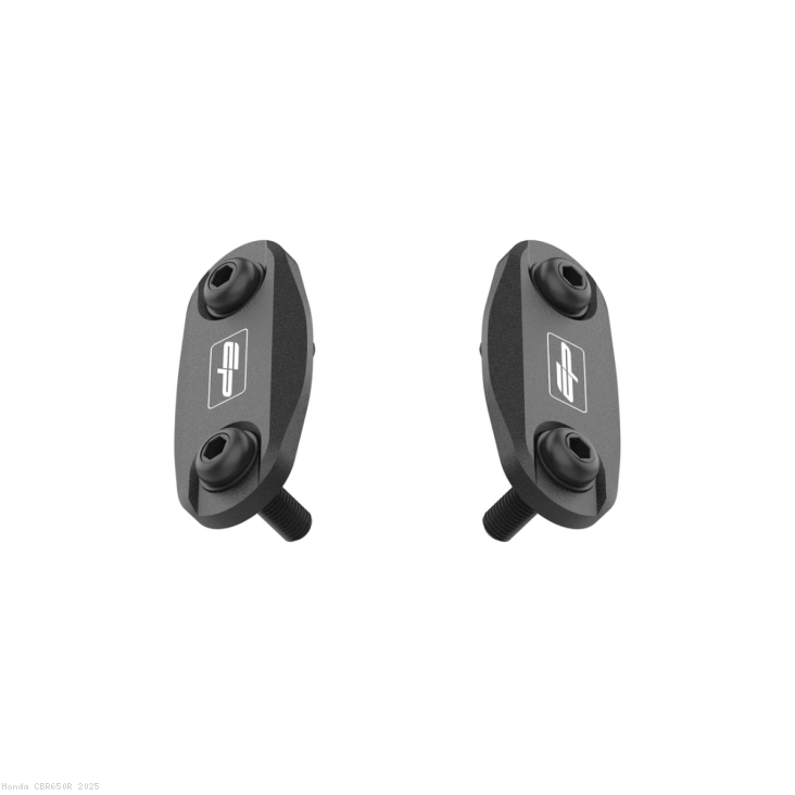 Mirror Block Off Plates by Evotech Performance Honda / CBR650R / 2025
