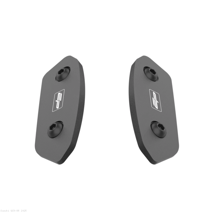 Mirror Block Off Plates by Evotech Performance Suzuki / GSX-8R / 2025