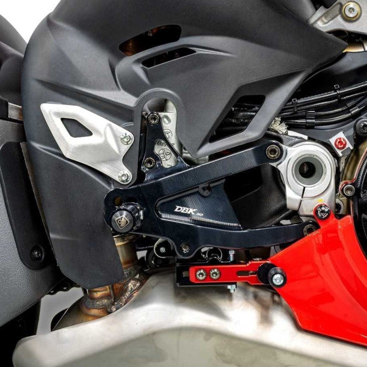 Adjustable Rearsets by DBK Special Parts