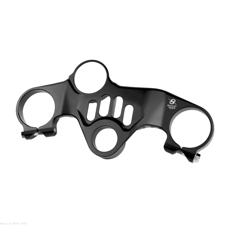 Billet Aluminum Top Triple Clamp by Bonamici Aprilia / RSV4 / 2010