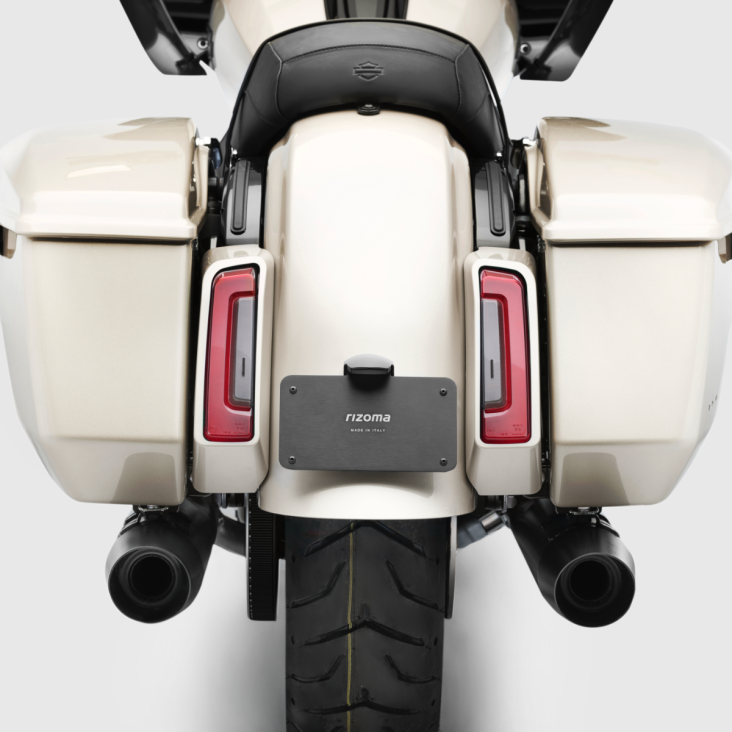 "Americana" License Plate Tail Tidy Kit by Rizoma