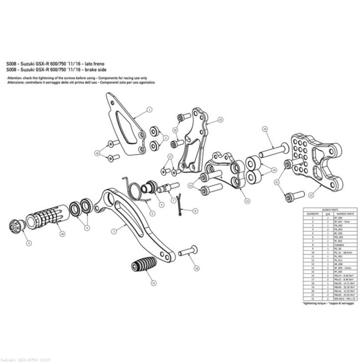  Suzuki / GSX-R750 / 2017