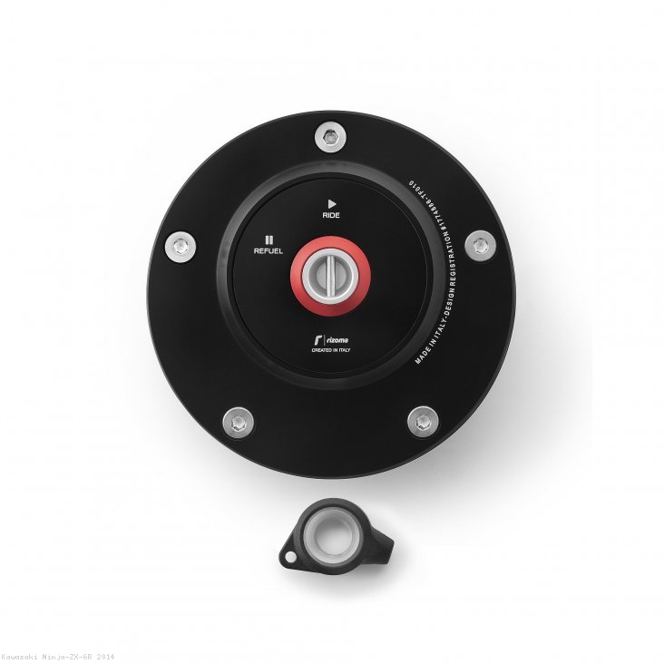 Rizoma Billet Aluminum Gas Cap Kawasaki / Ninja ZX-6R / 2014