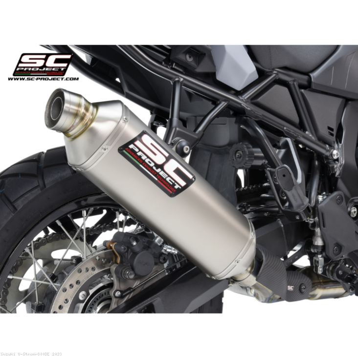 Rally Raid Exhaust by SC-Project Suzuki / V-Strom 800DE / 2023