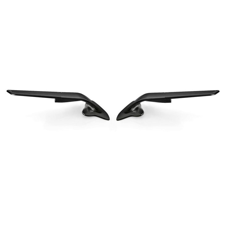 "STEALTH" Sport Mount Style Winglet Mirror Set by Rizoma