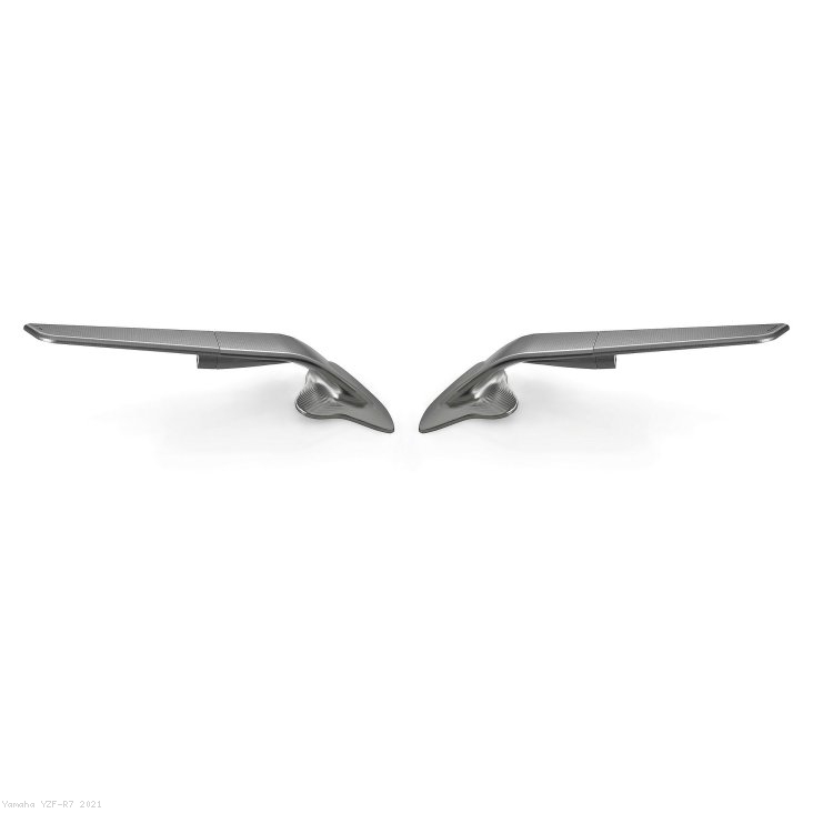"STEALTH" Sport Mount Style Winglet Mirror Set by Rizoma yamaha r6 r1 r7 r9 Yamaha / YZF-R7 / 2021