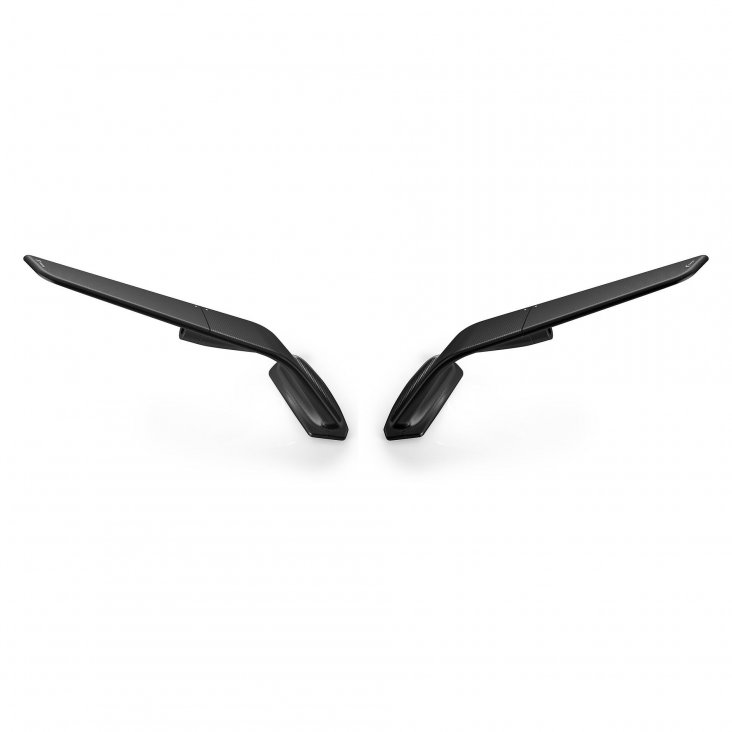"STEALTH" Sport Mount Style Winglet Mirror Set by Rizoma