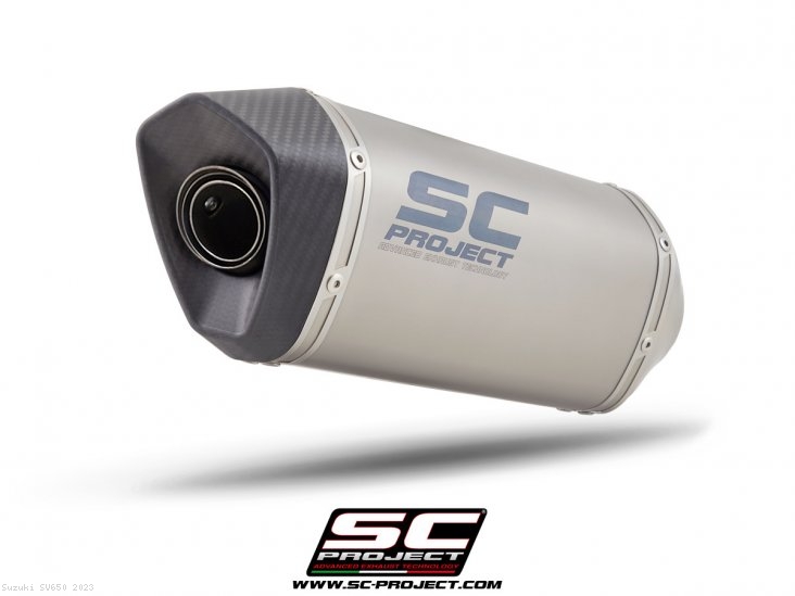 SC1-M Exhaust by SC-Project Suzuki / SV650 / 2023