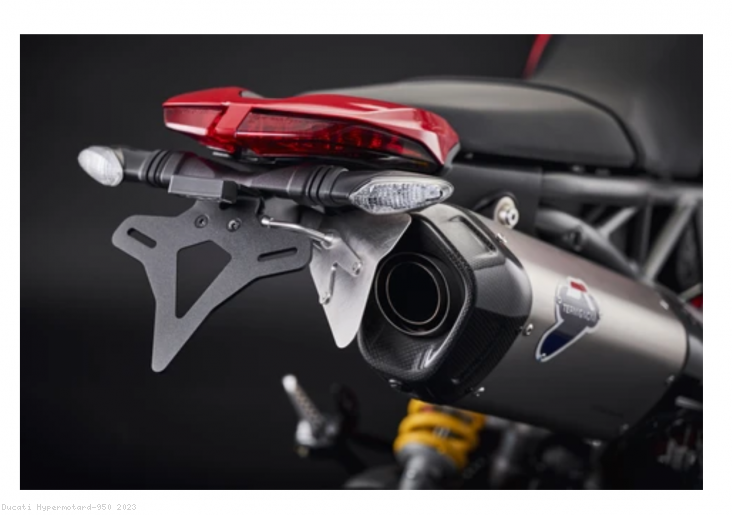 Tail Tidy Fender Eliminator by Evotech Performance Ducati / Hypermotard 950 / 2023