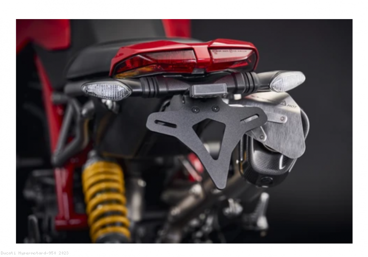 Tail Tidy Fender Eliminator by Evotech Performance Ducati / Hypermotard 950 / 2023