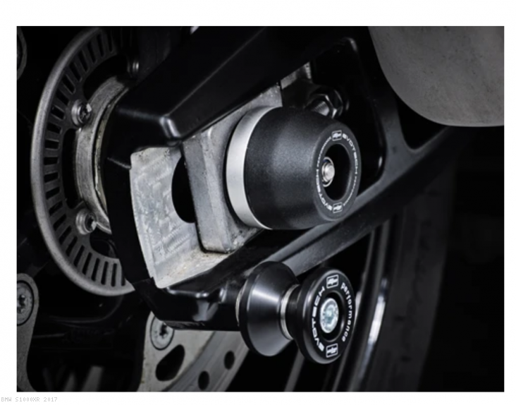 Rear Axle Sliders by Evotech Performance BMW / S1000XR / 2017