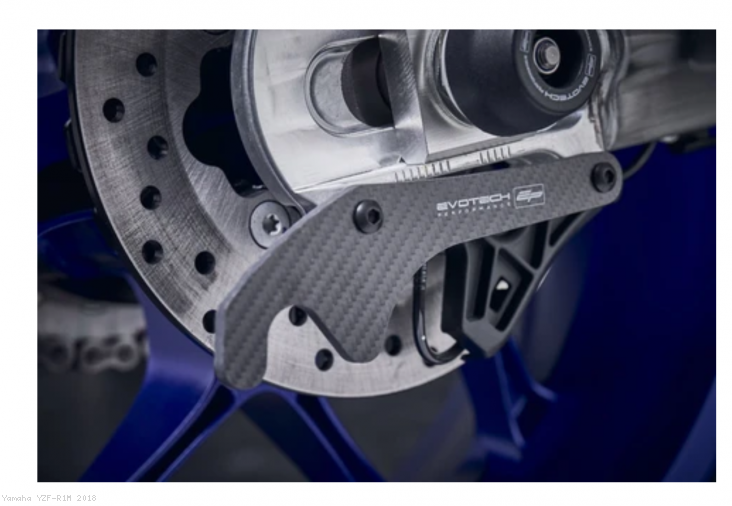 Carbon Fiber GP Style Toe Guard with Paddock Stand Hooks Yamaha / YZF-R1M / 2018