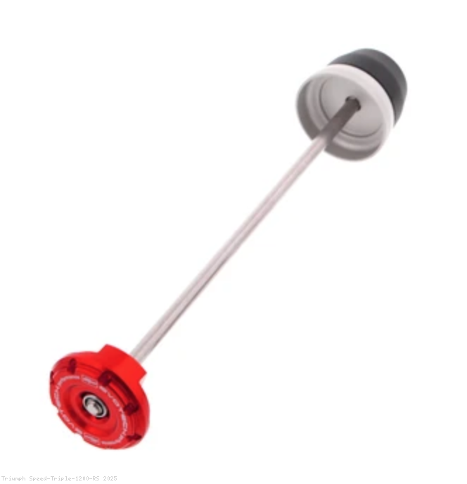 Rear Axle Sliders by Evotech Performance Triumph / Speed Triple 1200 RS / 2025