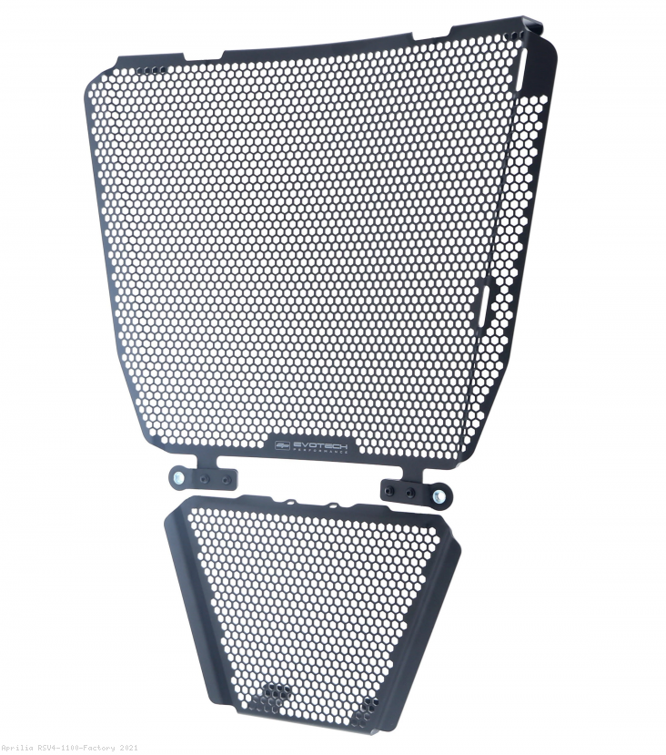 Radiator and Oil Cooler Guard by Evotech Performance Aprilia / RSV4 1100 Factory / 2021
