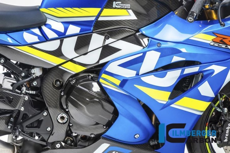 Carbon Fiber Right Side Frame Cover by Ilmberger Carbon Suzuki / GSX-R1000R / 2020