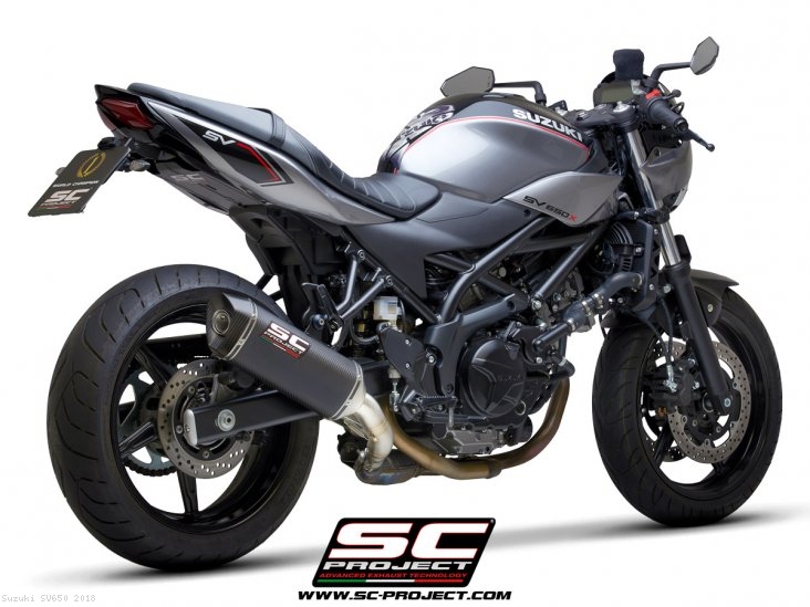 SC1-M Exhaust by SC-Project Suzuki / SV650 / 2018