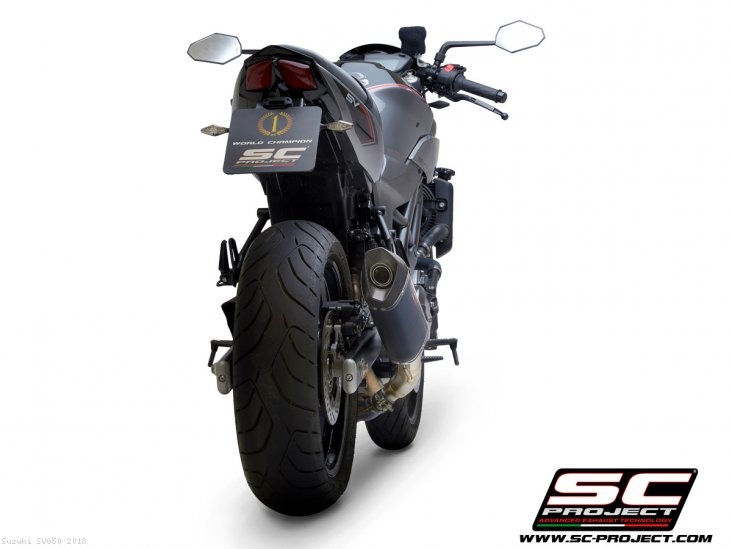 SC1-M Exhaust by SC-Project Suzuki / SV650 / 2018