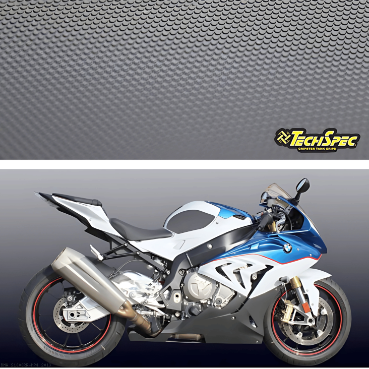 TechSpec XLine Tank Grip Pad Set BMW / S1000RR HP4 / 2013