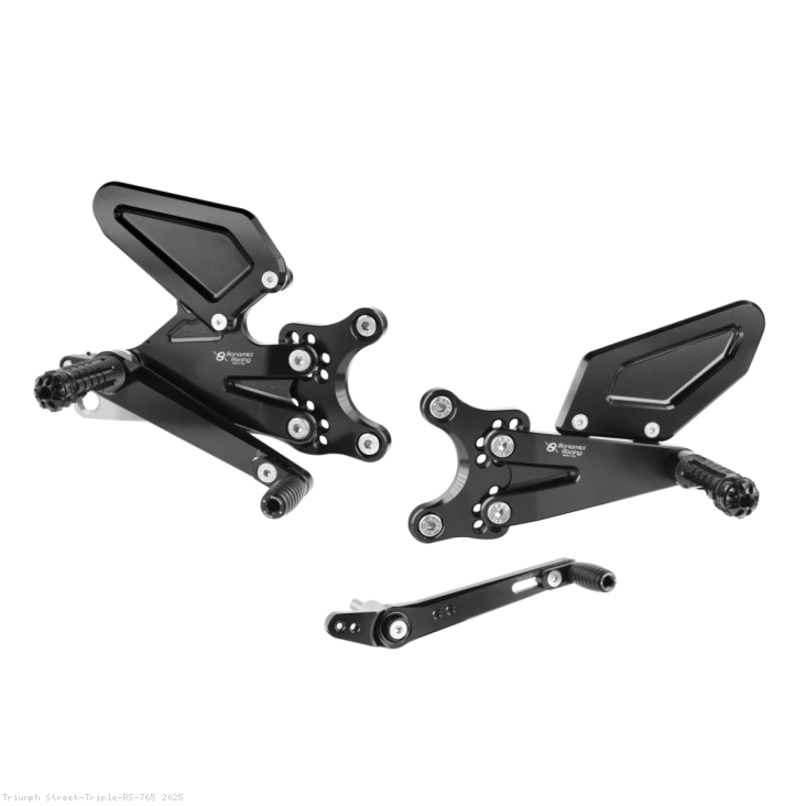Adjustable Rearsets by Bonamici Triumph / Street Triple RS 765 / 2025