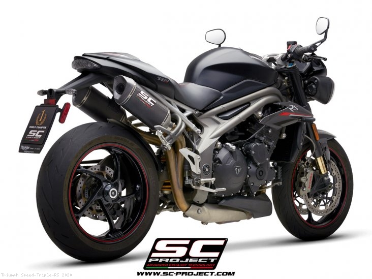 SC1-M Exhaust by SC-Project Triumph / Speed Triple RS / 2020