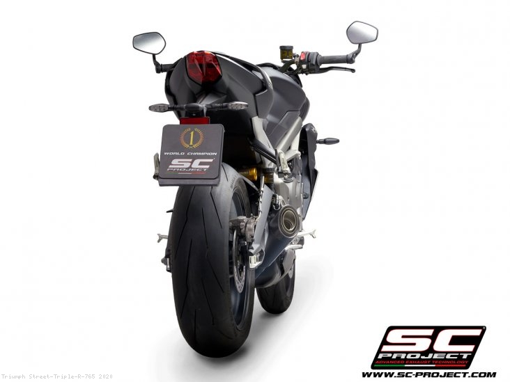 S1 Exhaust by SC-Project Triumph / Street Triple R 765 / 2020