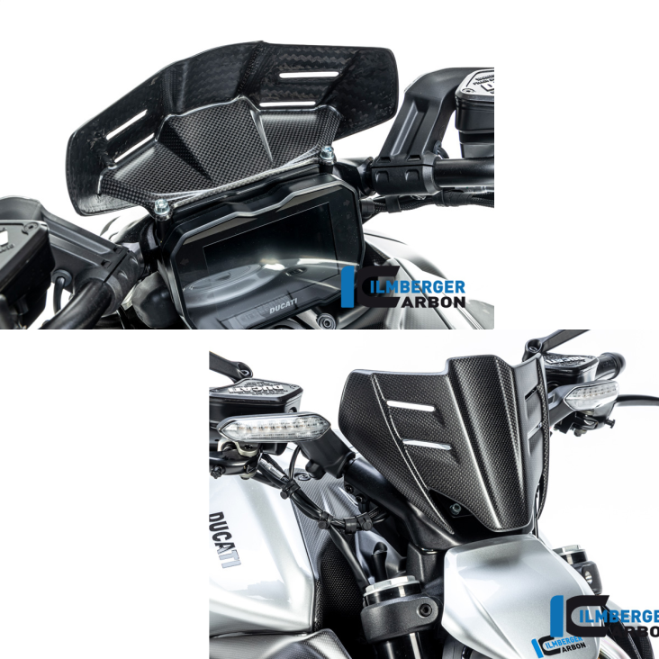 Carbon Fiber Windscreen by Ilmberger Carbon