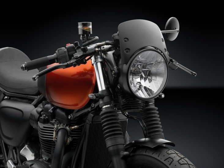Low Height Aluminum Headlight Fairing by Rizoma Triumph / Street Twin / 2019