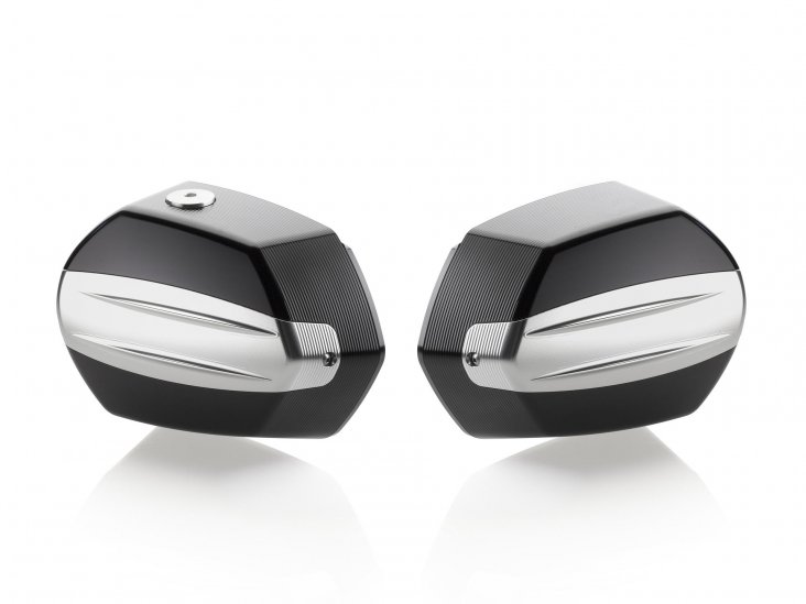 Billet Aluminum Head Covers by Rizoma