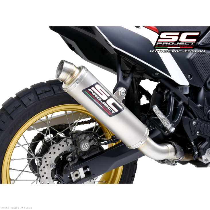 Rally Race Exhaust by SC-Project Yamaha / Tenere 700 / 2021