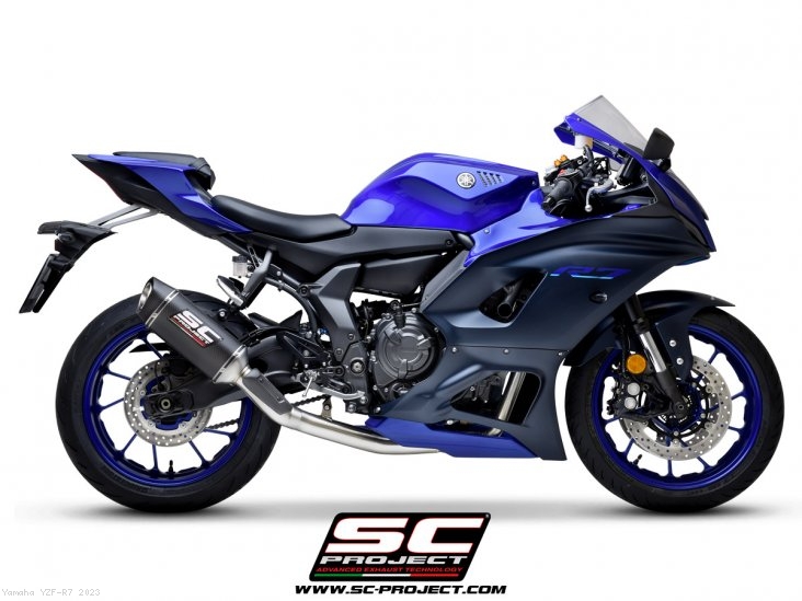 SC1-S Exhaust by SC-Project Yamaha / YZF-R7 / 2023