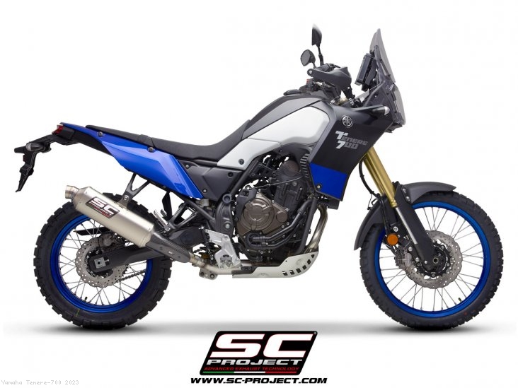 Rally Raid Exhaust by SC-Project Yamaha / Tenere 700 / 2023