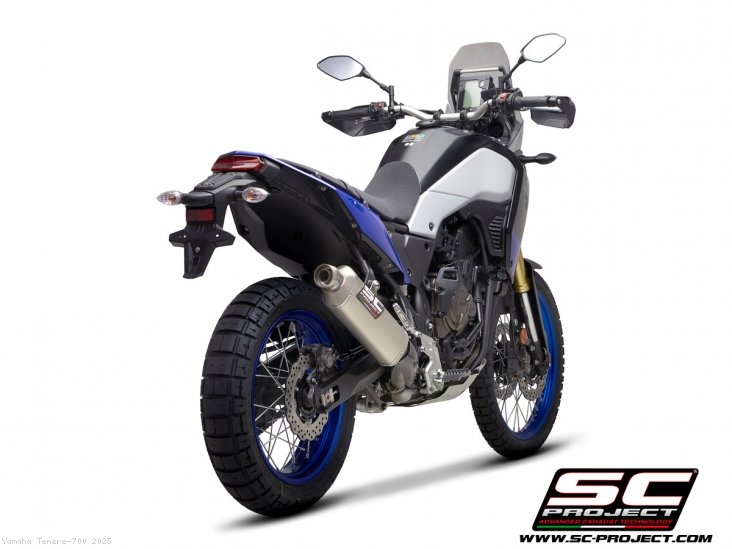 Rally Raid Exhaust by SC-Project Yamaha / Tenere 700 / 2025