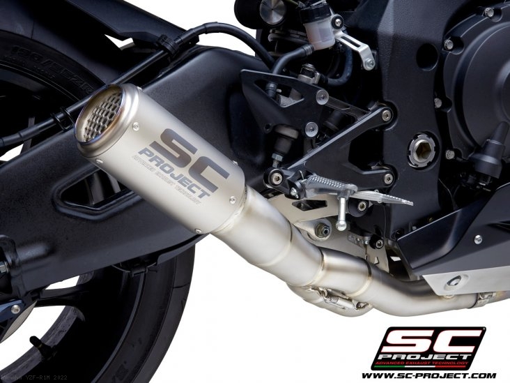 CR-T Exhaust by SC-Project Yamaha / YZF-R1M / 2022