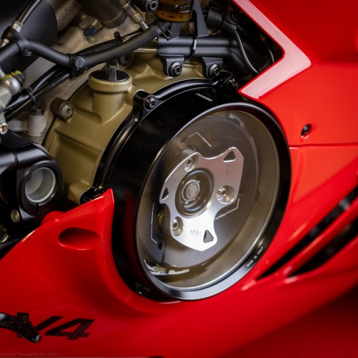Ducati Panigale V4 / Streetfighter V4 Clear Clutch Cover by Rizoma ZDM181R Ducati / Panigale V4 / 2024