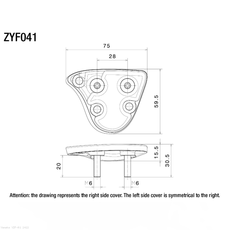  Yamaha / YZF-R1 / 2022