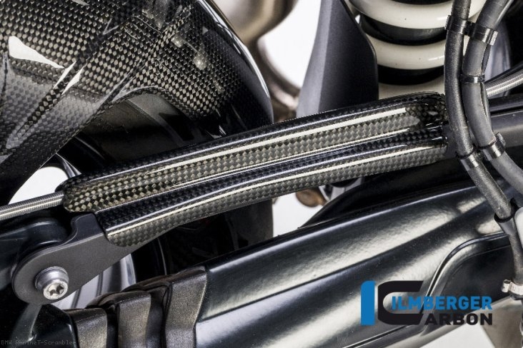 Carbon Fiber Brake Line Cover by Ilmberger Carbon BMW / R nineT Scrambler / 2017