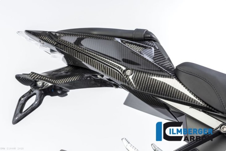 Carbon Fiber Seat Surround Set by Ilmberger Carbon BMW / S1000R / 2018