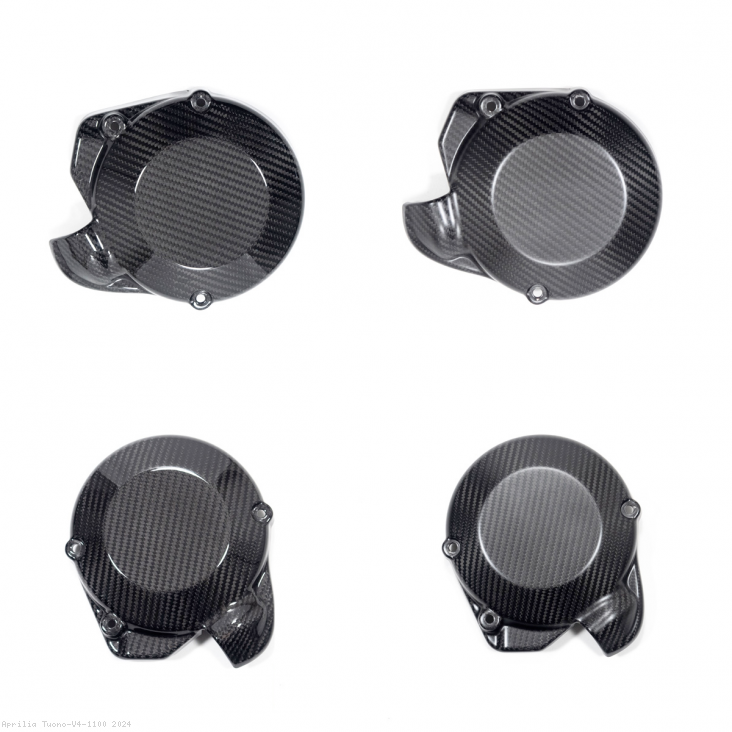 Carbon Fiber Alternator Cover by Ilmberger Carbon Aprilia / Tuono V4 1100 / 2024