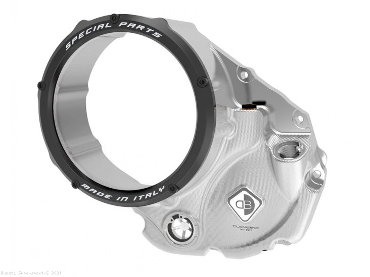 Clear Clutch Cover Oil Bath by Ducabike Ducati / Supersport S / 2021