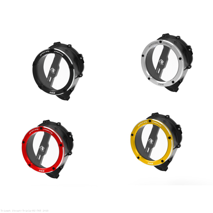 Clear Clutch Cover Oil Bath by DBK Special Parts Triumph / Street Triple RS 765 / 2018