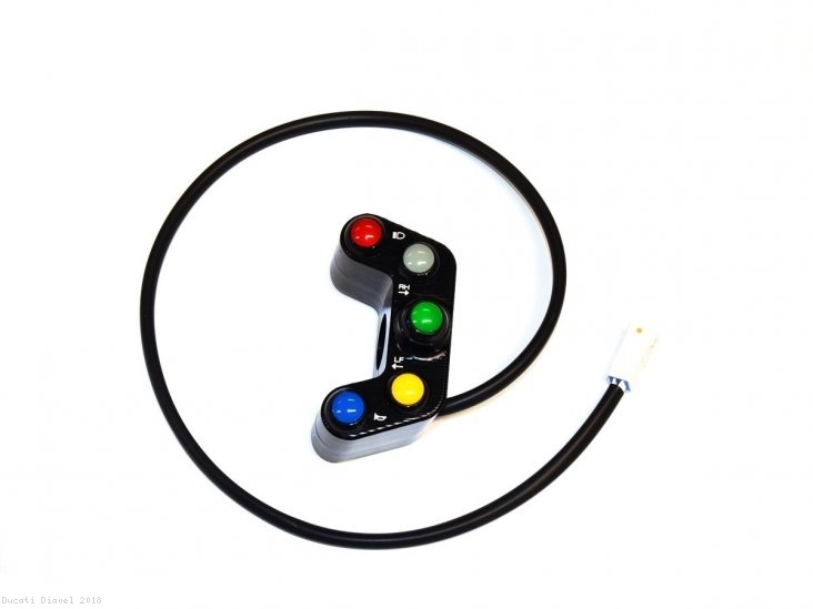 Left Hand 7 Button Street Switch by Ducabike Ducati / Diavel / 2018