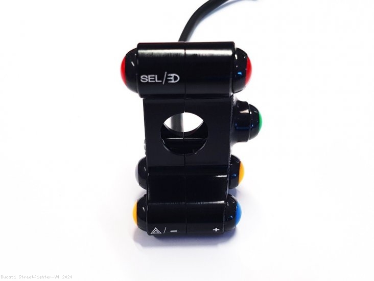 Left Hand Street Button Switch by Ducabike Ducati / Streetfighter V4 / 2024