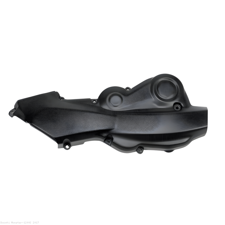 Ducati Monster 1200 821 Carbon Fiber Horizontal Belt Cover by Ilmberger Carbon Ducati / Monster 1200S / 2017