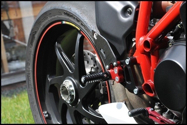 Adjustable SP Rearsets by Ducabike Ducati / 1098 S / 2008