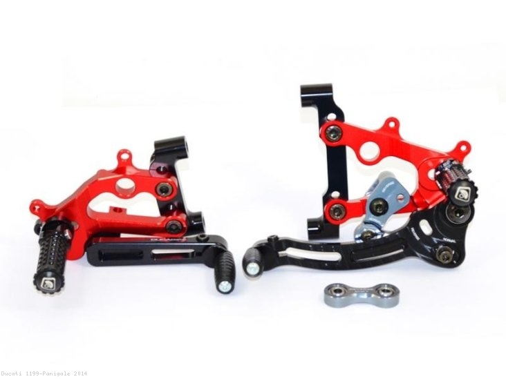 Type 3 Adjustable SBK Rearsets by Ducabike Ducati / 1199 Panigale / 2014