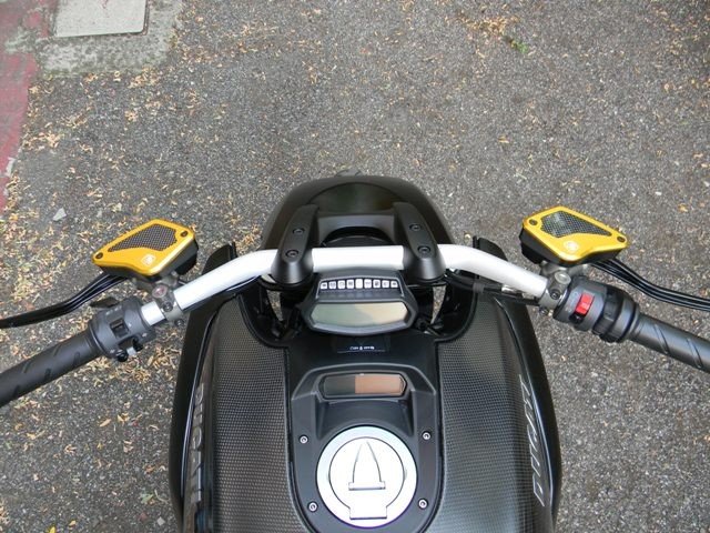 Brake and Clutch Fluid Tank Reservoir Caps by Ducabike