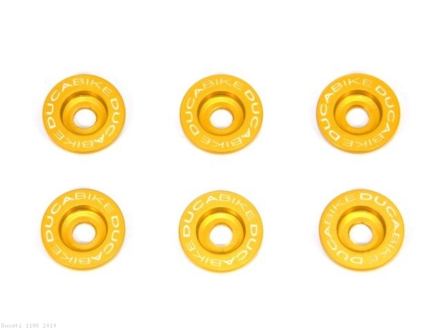 Dry Clutch Billet Aluminum Spring Caps by Ducabike Ducati / 1198 / 2010