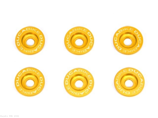 Dry Clutch Billet Aluminum Spring Caps by Ducabike Ducati / 996 / 2002