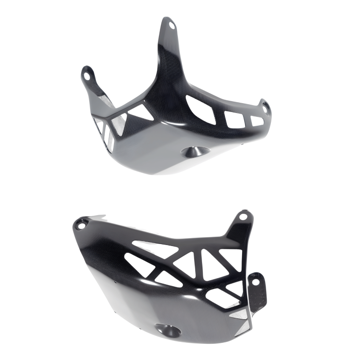 Carbon Fiber Engine Skid Plate by Ilmberger Carbon