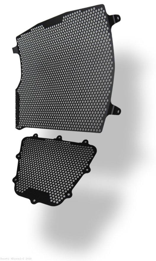 Radiator and Oil Cooler Guard Set by Evotech Ducati / XDiavel S / 2018
